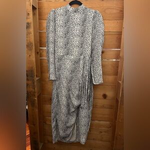 Cocktail Dress Dalmation Midi Dress